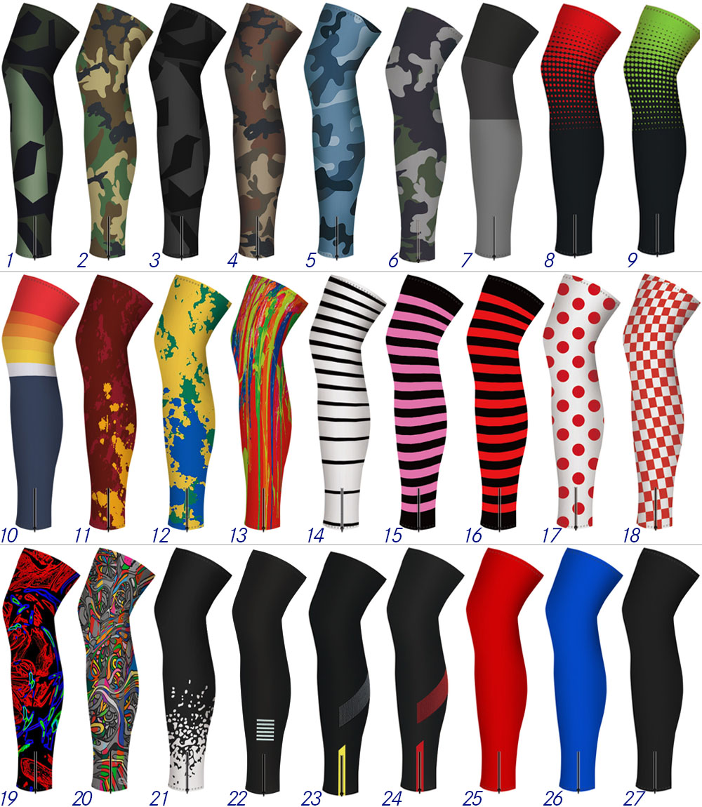 Cycling Gear Padding - 써멀 플리스 사이클링 레그 워머, MTB
