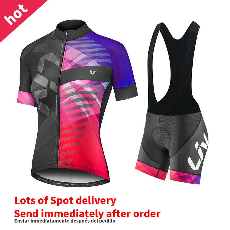 Cycling Gear Ladies - Liv 사이클링 반바지 세트, 여성 사이클링