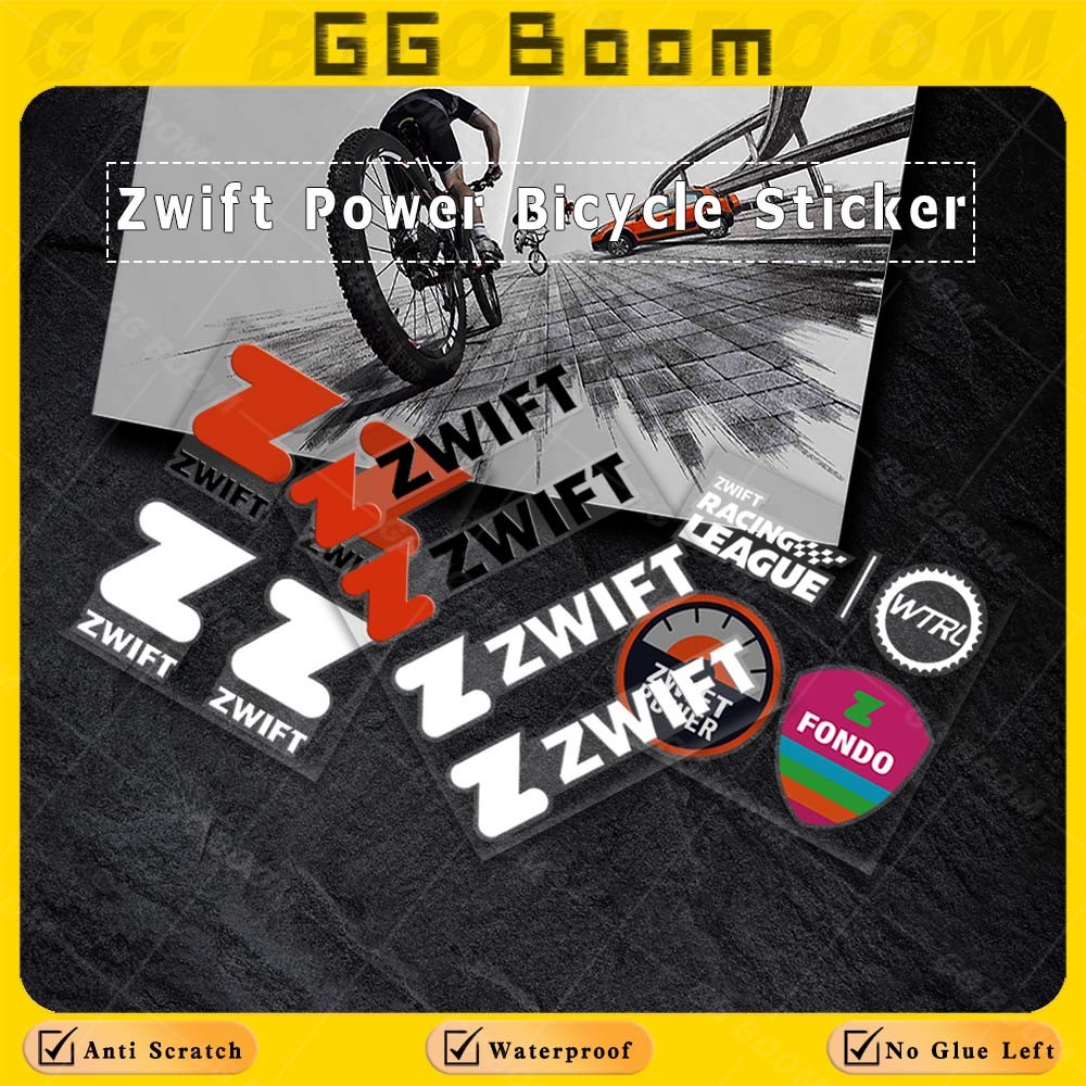 Cycling Zwift - Zwift 자전거 UV 스티커 레이싱 바이크