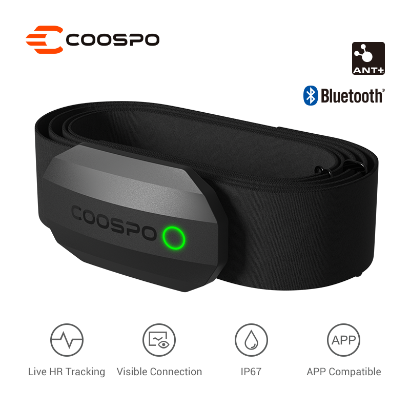 Cycling Zwift - COOSPO H808S 심박수 센서 Wahoo Garmin