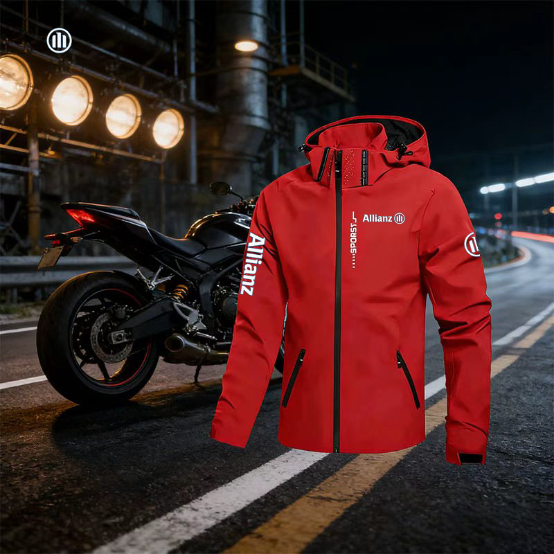 Cycling Gear Rain - 2026 알리안츠 로고 남성용 아웃도어 캐주얼
