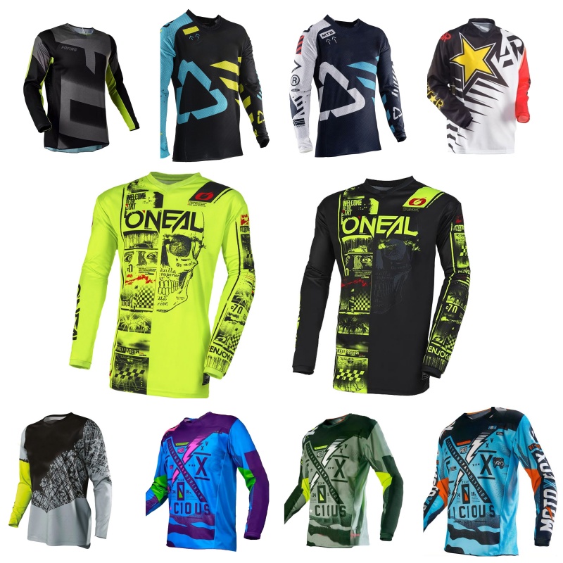 통기성 좋은 속건 모토크로스 저지 남녀 공용 오프로드  - Cycling Gear Ladies 리뷰 및 가격