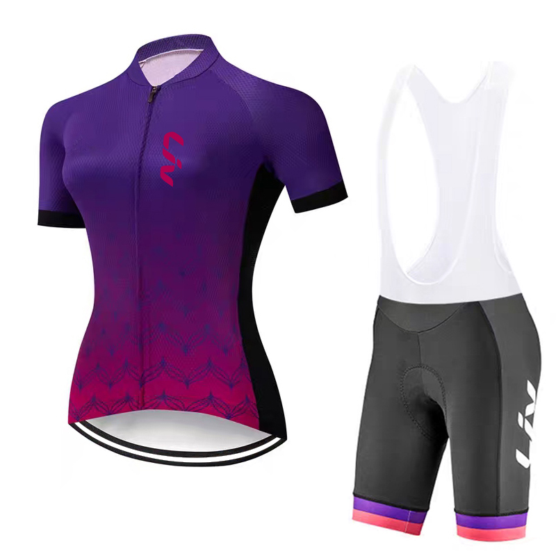 LIV 여성용 사이클링 저지 세트 여름용 로드 사이클링 - Cycling Gear Ladies 리뷰 및 가격
