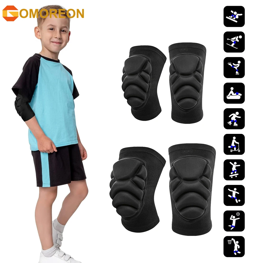 어린이를 위한 무릎 및 팔꿈치 패드 벌집 압축 슬리브  - Cycling Protective Gear Kids 리뷰 및 가격