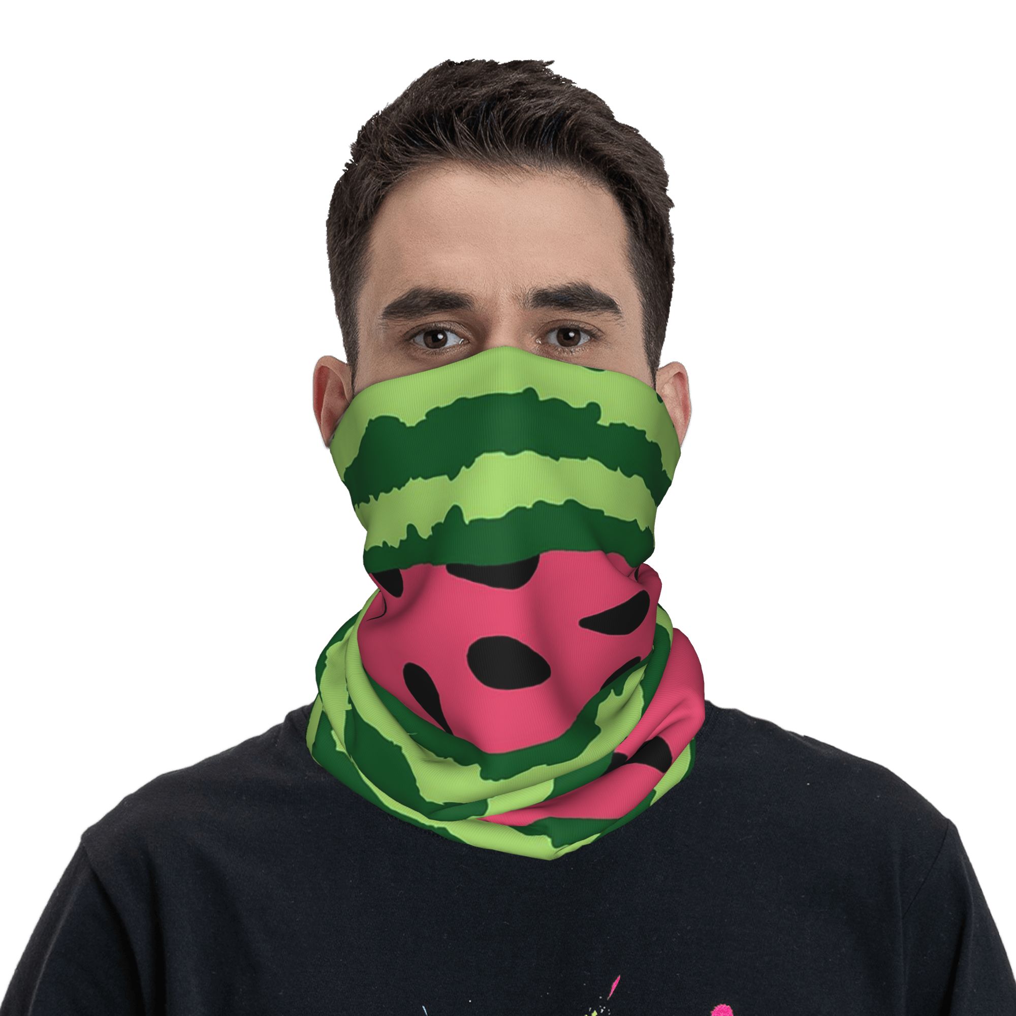 수박 반다나 넥 게이터 프린트 랩 스카프 다기능 페이스 - Cycling Face Mask 리뷰 및 가격