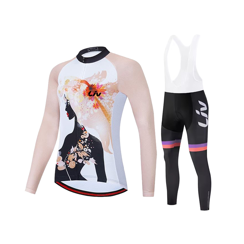 LIV 여성용 봄, 가을 사이클링 슈트 세트 자전거 저 - Cycling Gear Ladies 리뷰 및 가격