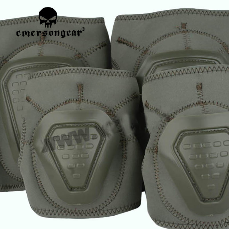에머슨기어 DNI 네오프렌 팔꿈치 무릎 보호대 세트 부 - Cycling Gear Padding 리뷰 및 가격