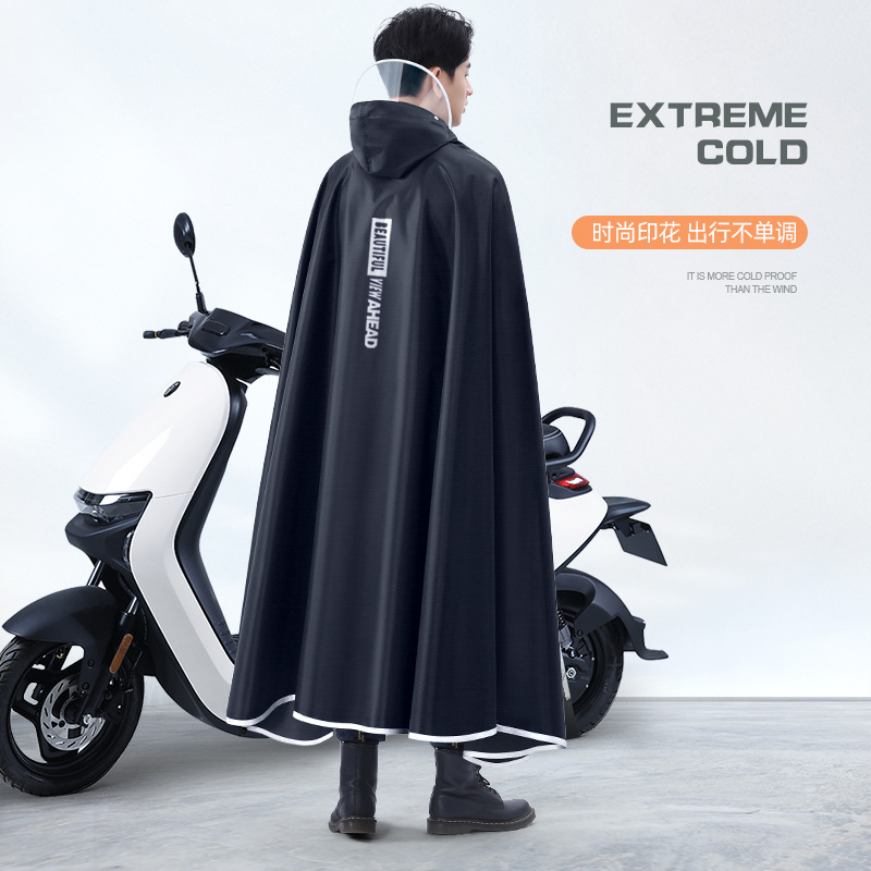 두꺼운 옥스포드 방수 레인 기어 레인 판초 자전거 전기 - Cycling Gear Rain 리뷰 및 가격