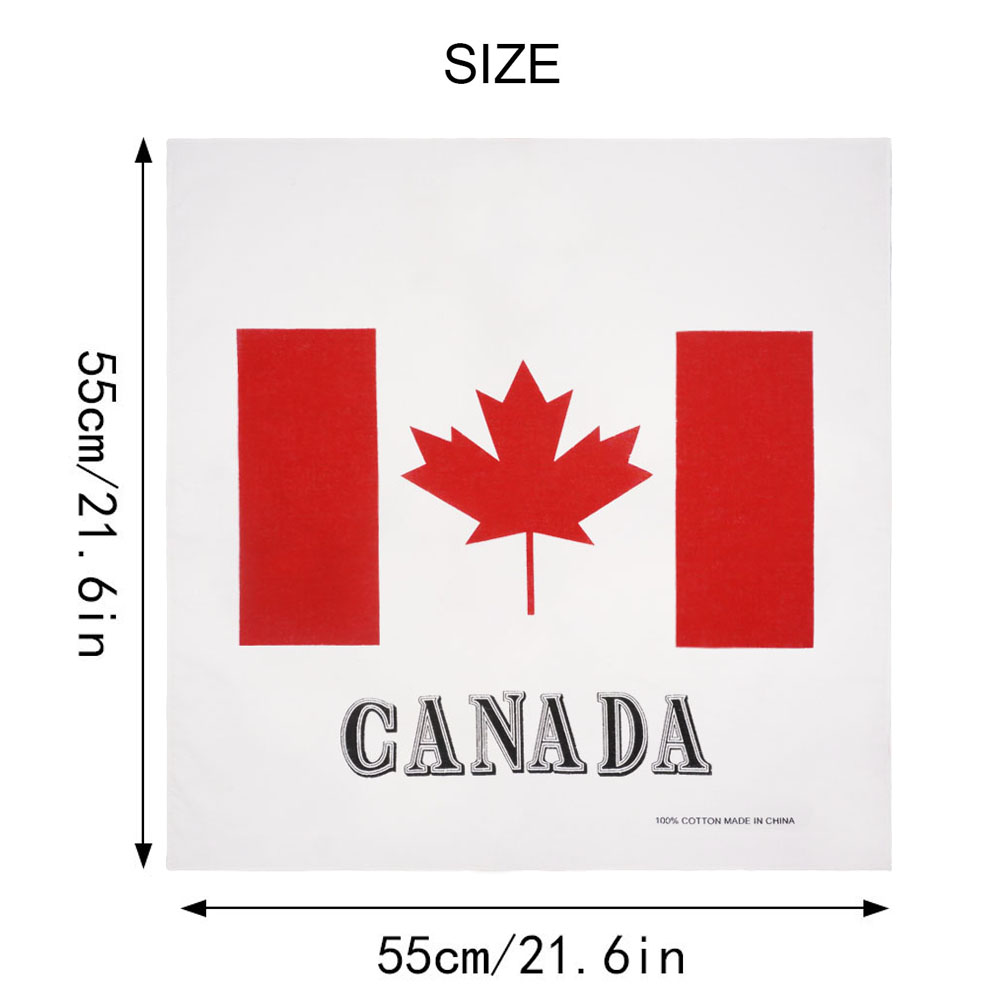 남녀공용 힙합 캐나다 국기 반다나, 사이클링 하이킹 러 - Cycling Gear Canada 리뷰 및 가격