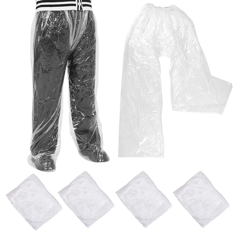 5/10Pcs 일회용 비옷 바지 휴대용 스플래시 방지  - Cycling Gear Rain 리뷰 및 가격