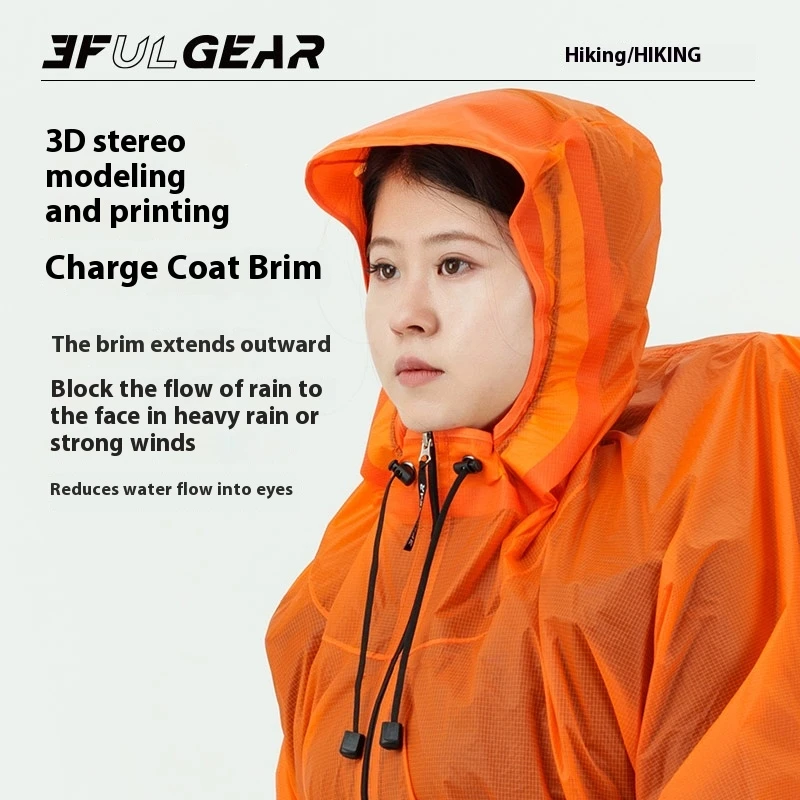 3F UL GEAR 지퍼 레인코트 15D 나일론/210 - Cycling Gear Rain 리뷰 및 가격