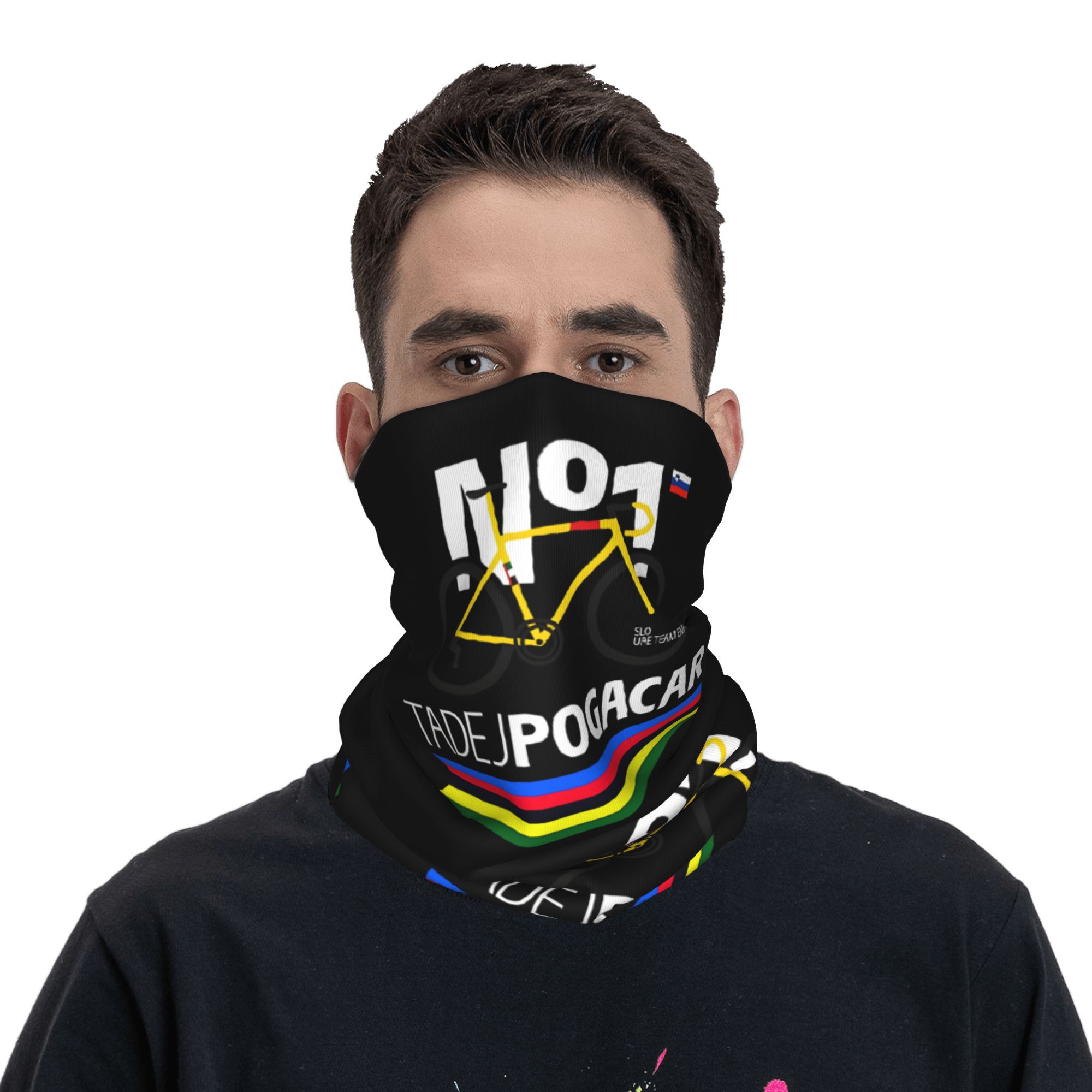 Tadej Pogacar 자전거 타기 Bandana N - Cycling Face Mask 리뷰 및 가격