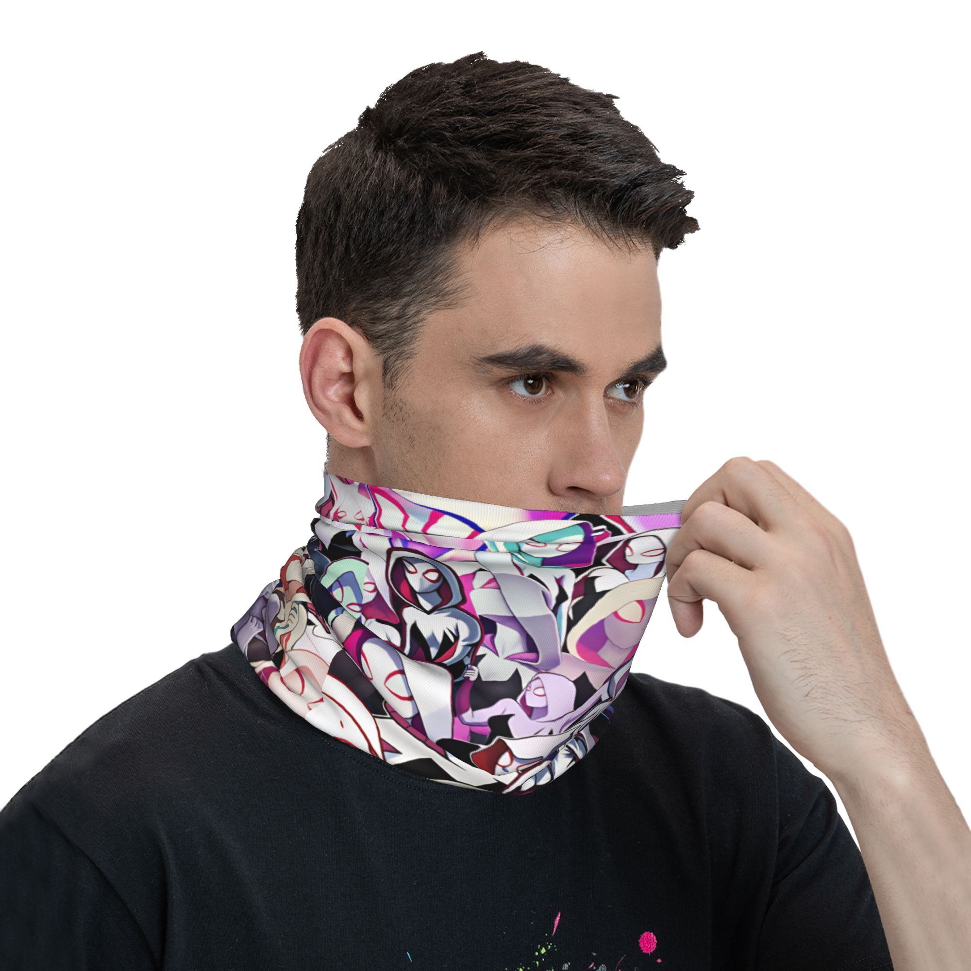 스파이더 고스트 그웬스 바라클라바 러닝 여행 사이클링  - Cycling Face Mask 리뷰 및 가격