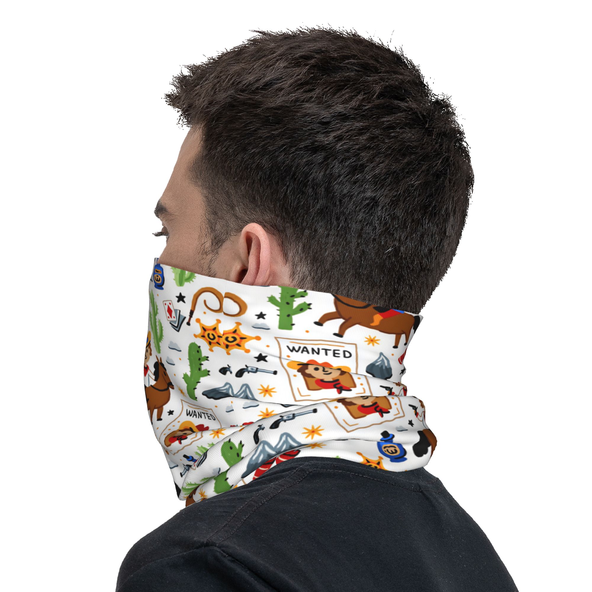 만화 캐릭터 키즈 웨스턴 카우보이 발라클라바 사냥 낚시 - Cycling Face Mask 리뷰 및 가격