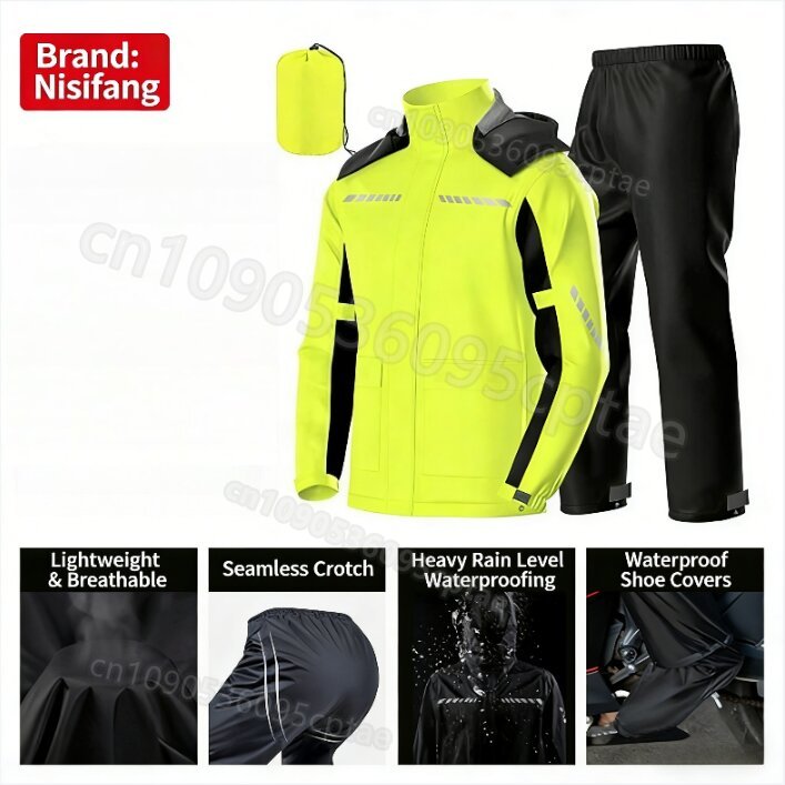 방수 오토바이 레인슈트 – 가볍고 방풍 기능이 있는 재 - Cycling Gear Rain 리뷰 및 가격