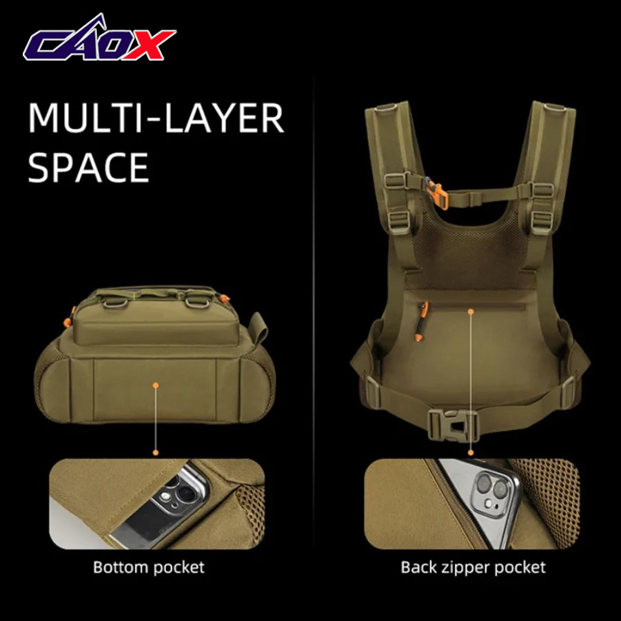 낚시 미끼 전면 가슴 조끼 여행 배낭 캠핑 하이킹 아웃 - Cycling Gear Duffle 리뷰 및 가격