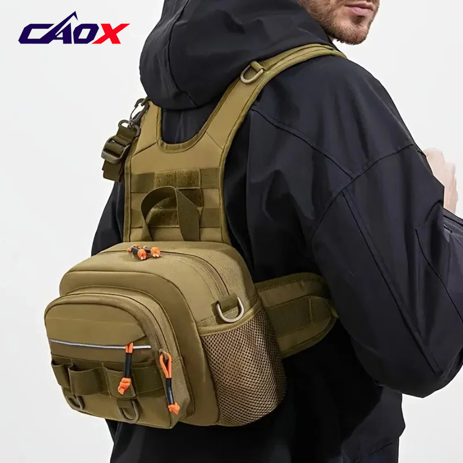 낚시 미끼 전면 가슴 조끼 여행 배낭 캠핑 하이킹 아웃 - Cycling Gear Duffle 리뷰 및 가격