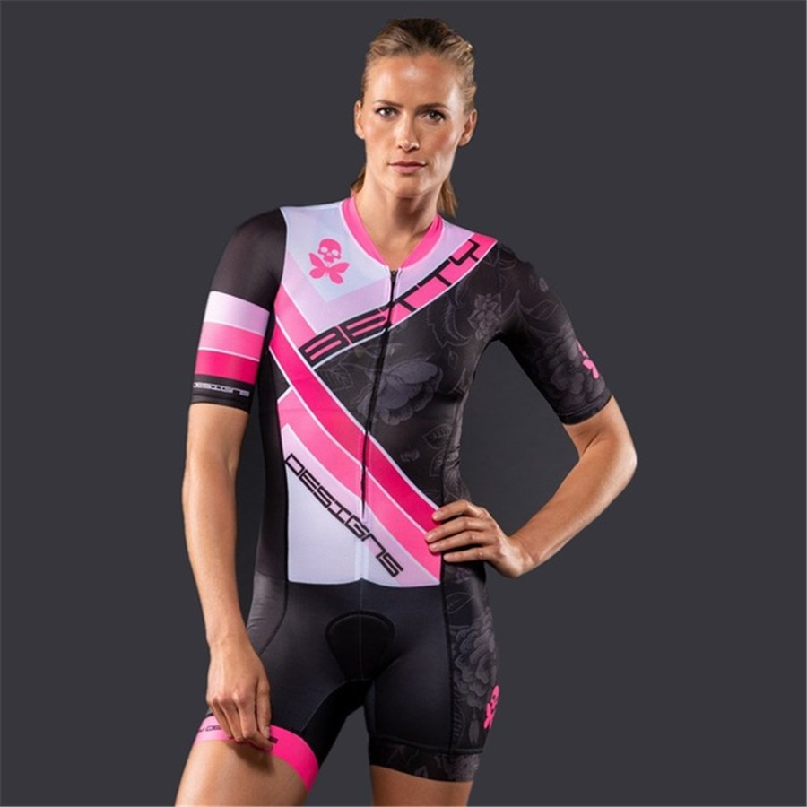 Betty design-여성용 사이클링 점프 슈트, 철 - Cycling Gear Ladies 리뷰 및 가격