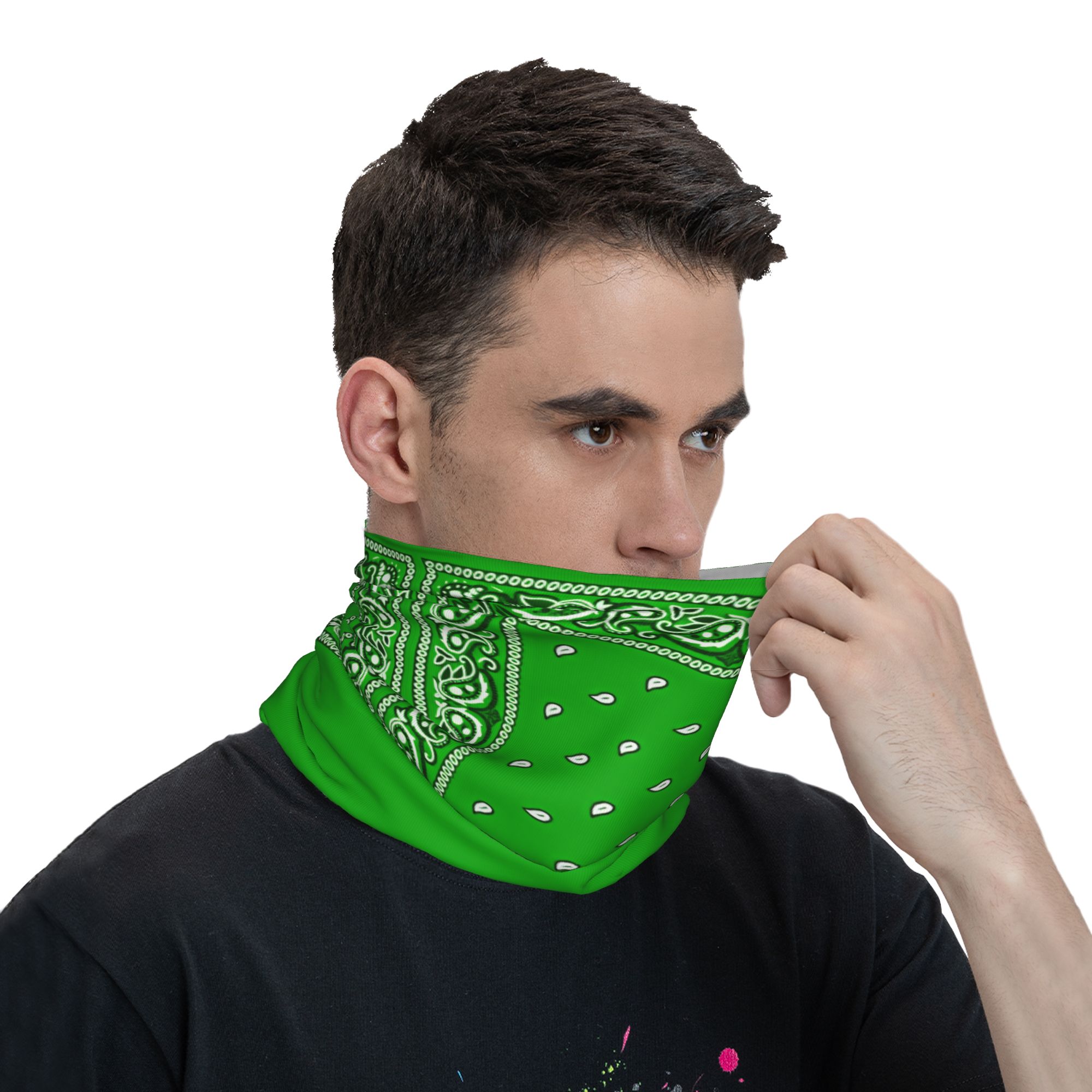 녹색 반다나 시원한 사이클링 마스크 라이딩 낚시 UV  - Cycling Face Mask 리뷰 및 가격